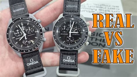 omega moonswatch fake vs real|I bought a fake MoonSwatch, so you know what to look for when  .